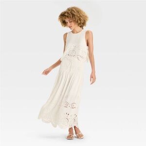 Future Collective Eyelet SET: Maxi Skirt + Tank